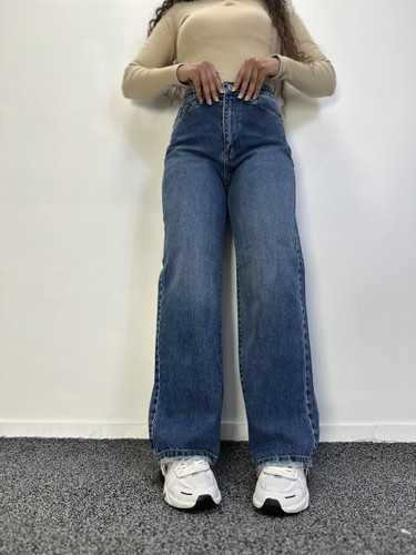 شلوار جی نیم بگ